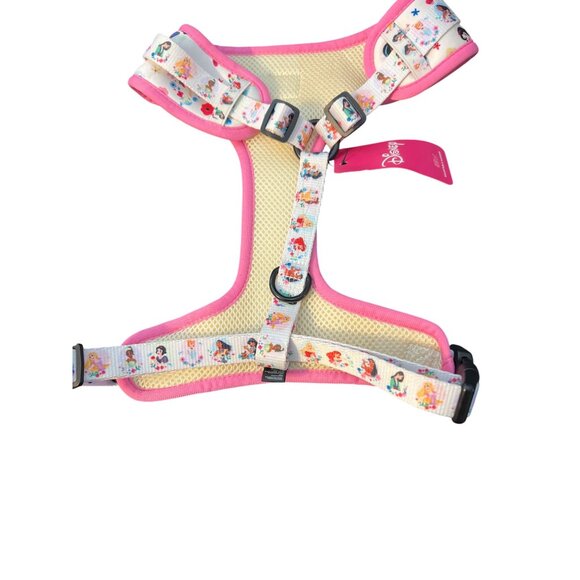 Disney Princess Sassy Woof Dog Harness Princesses Pink Ariel Belle Size XL NWT - Picture 4 of 6
